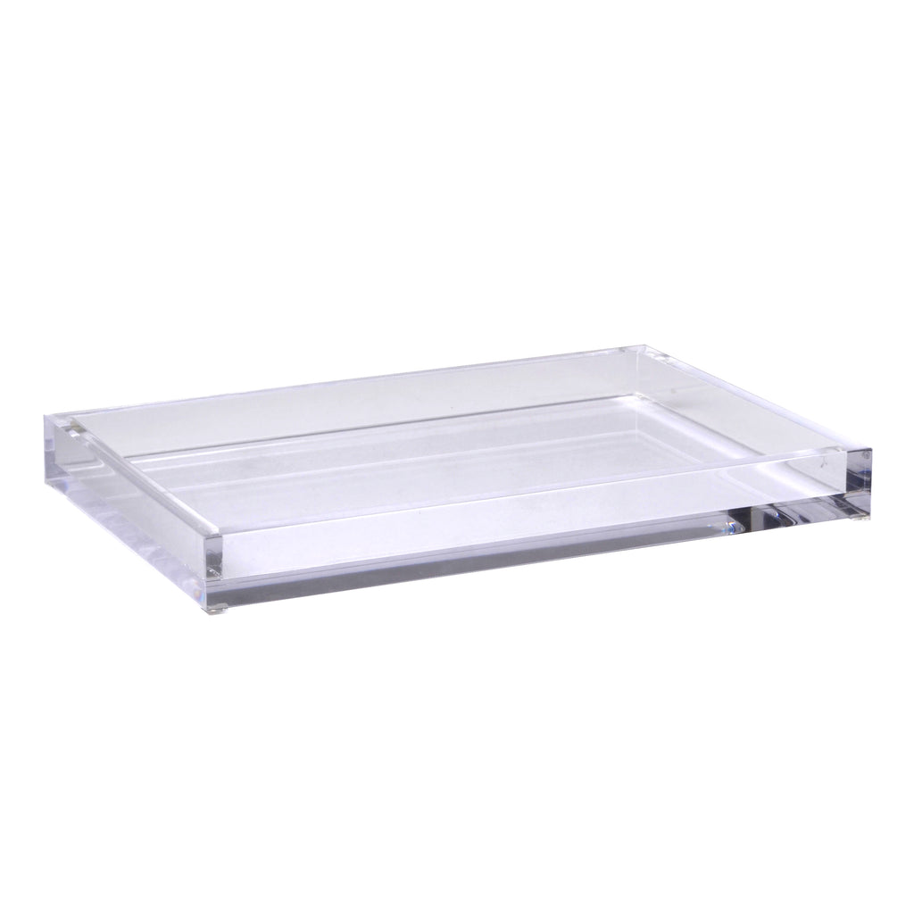 Ice Clear Large Vanity Tray