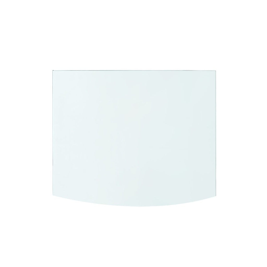 Albert 3-Drawer Side Table Glass Top - Clear