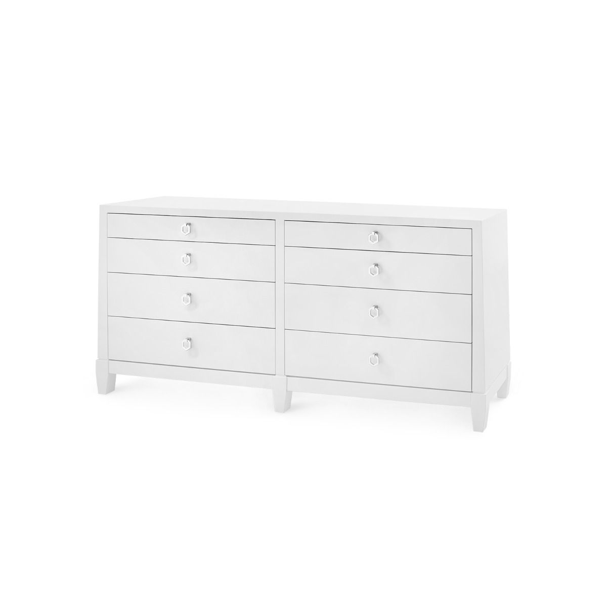 Madison 8-Drawer Dresser Chiffon White by Villa and House