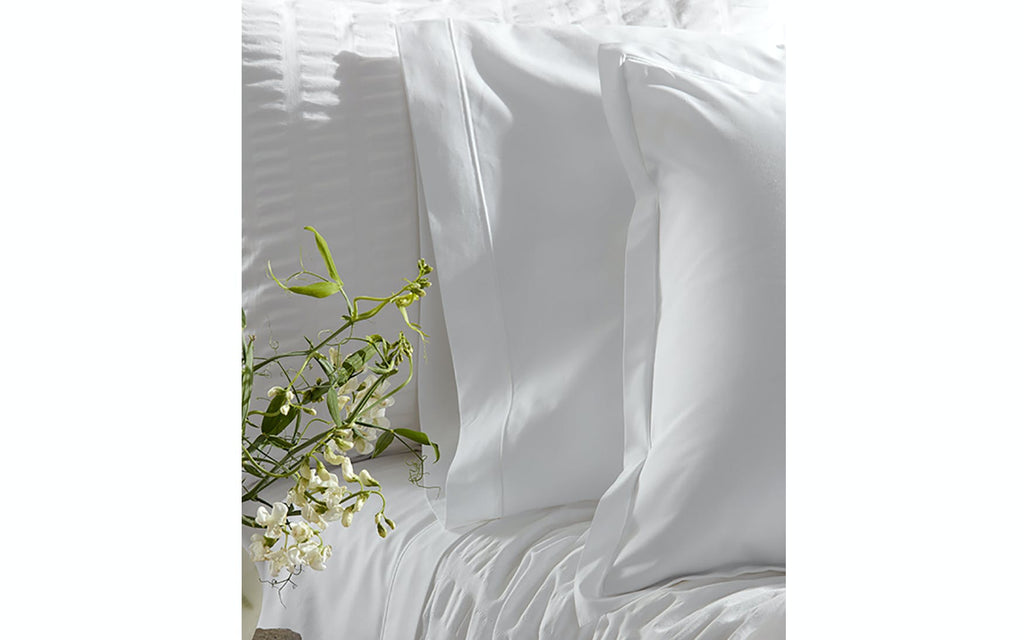 Ceylon Satin Stitch Pillowcase - Pair