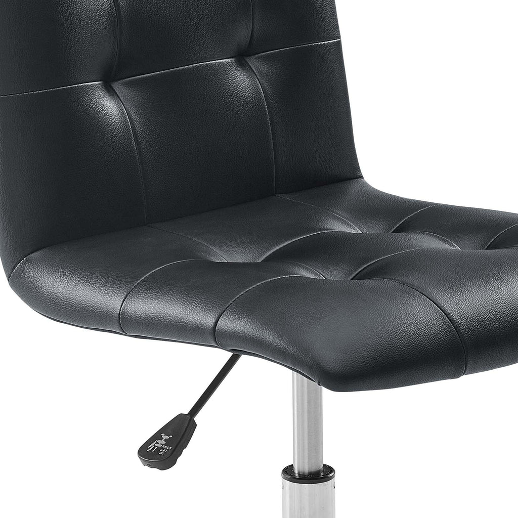 Prim Armless Mid Back Office Chair