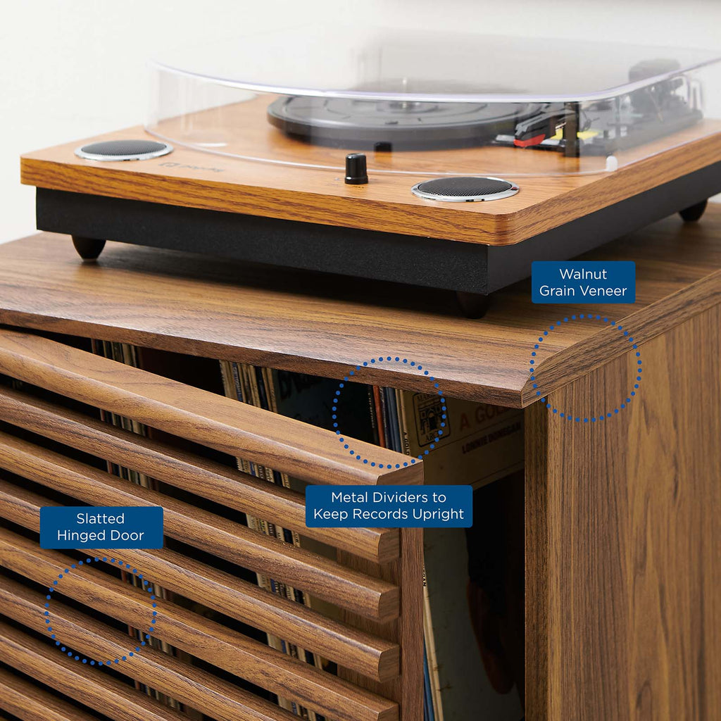 Render Vinyl Record Display Stand