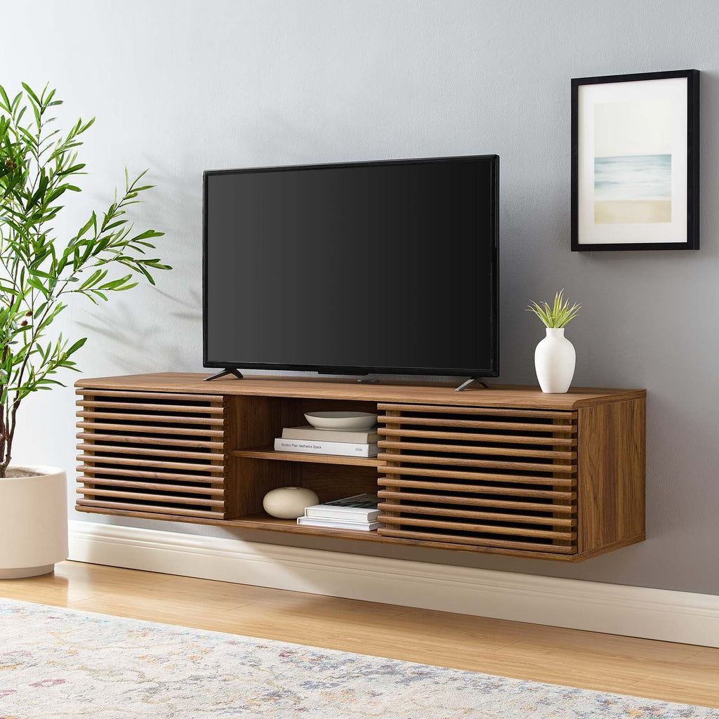 Render 60" Wall-Mount Media Console TV Stand