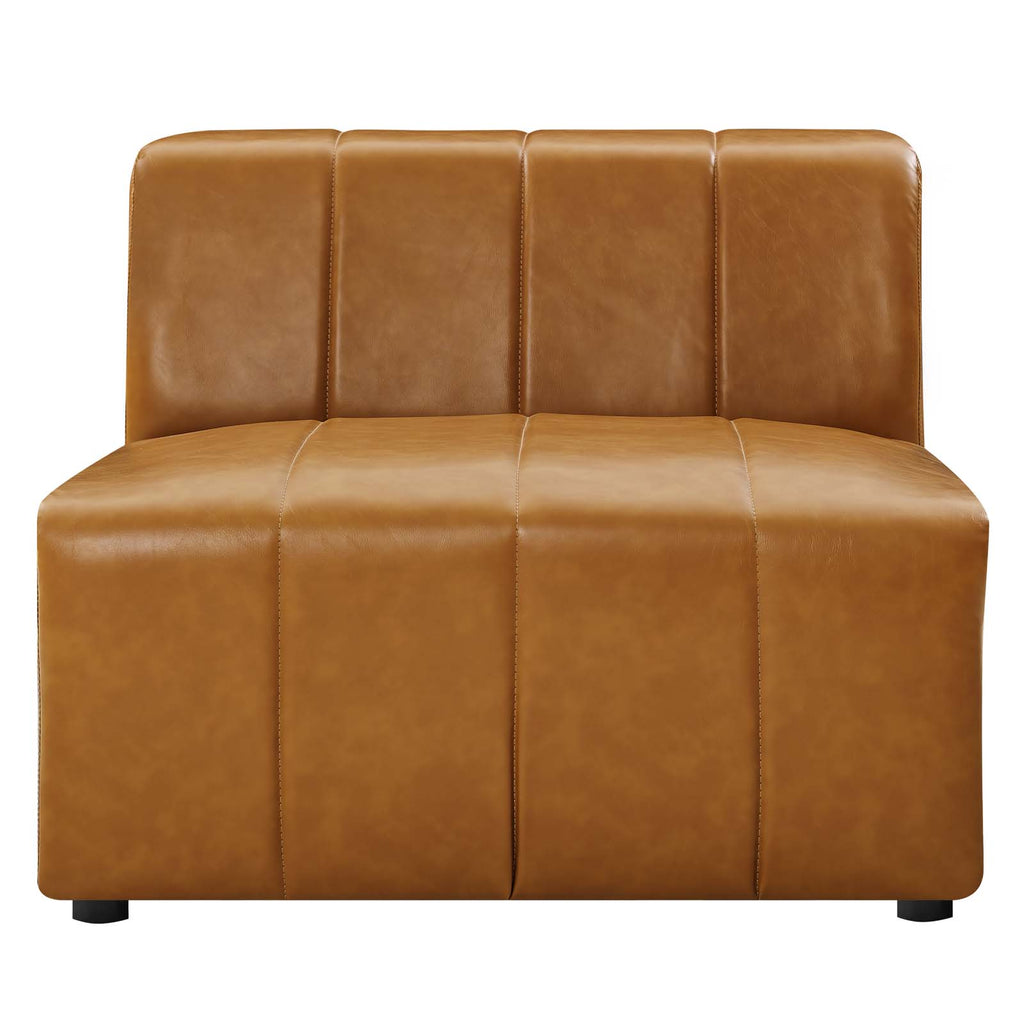 Bartlett Vegan Leather Armless Chair
