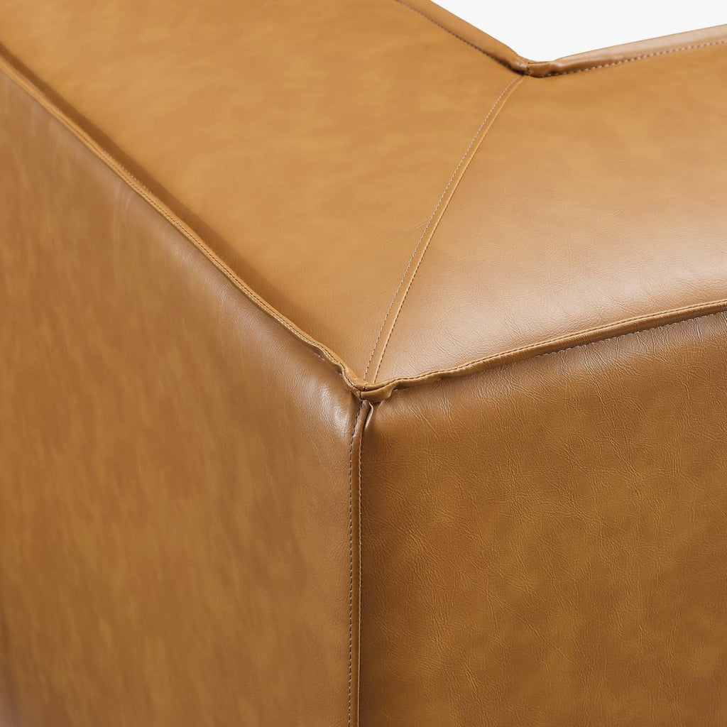 Restore Vegan Leather Sectional Sofa Corner Chair