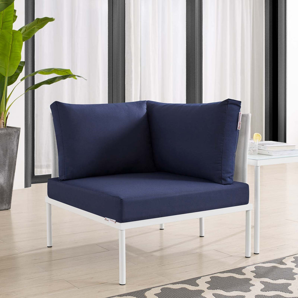 Harmony Sunbrella® Outdoor Patio All Mesh Corner Chair