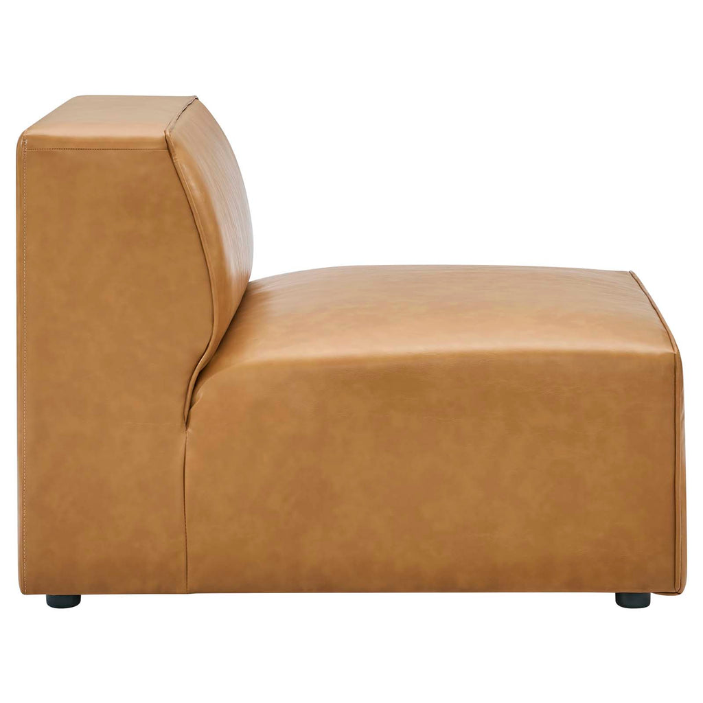 Mingle Vegan Leather 8-Piece Sectional Sofa Set