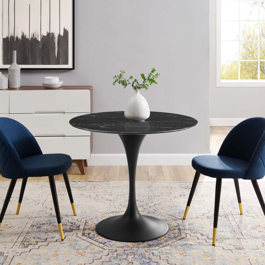 Lippa 36" Artificial Marble Dining Table
