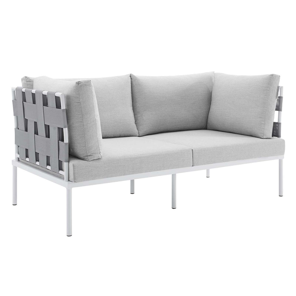 Harmony 5-Piece  Sunbrella® Outdoor Patio Aluminum Furniture Set