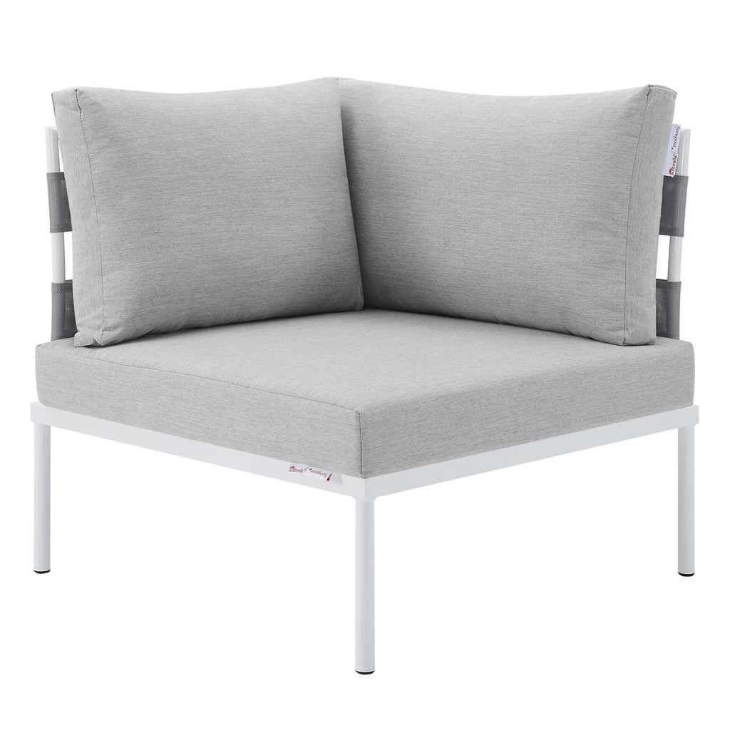 Harmony 8-Piece  Sunbrella® Outdoor Patio All Mesh Sectional Sofa Set