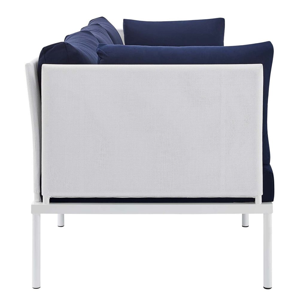 Harmony Sunbrella® Outdoor Patio Aluminum Sofa
