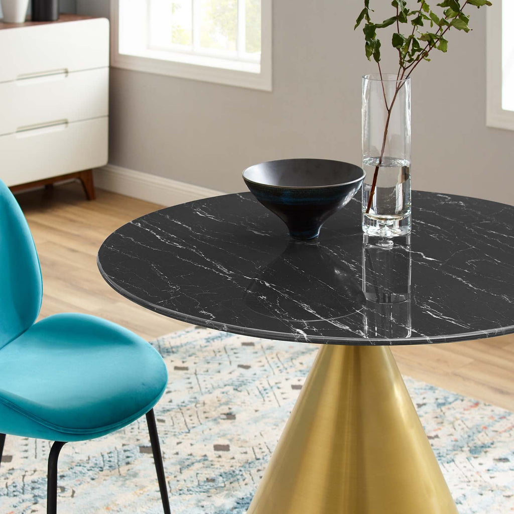 Tupelo 40" Artificial Marble Dining Table