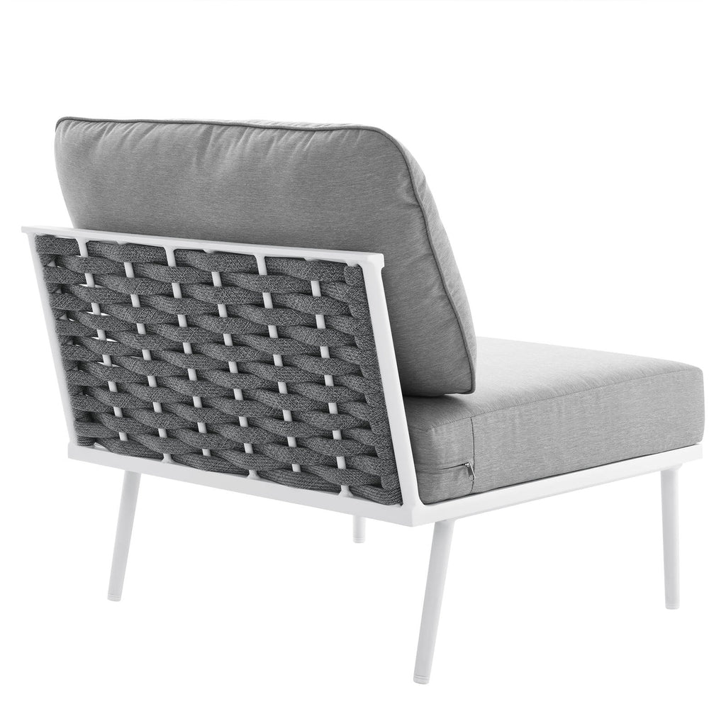 Stance Outdoor Patio Aluminum Armless Chair