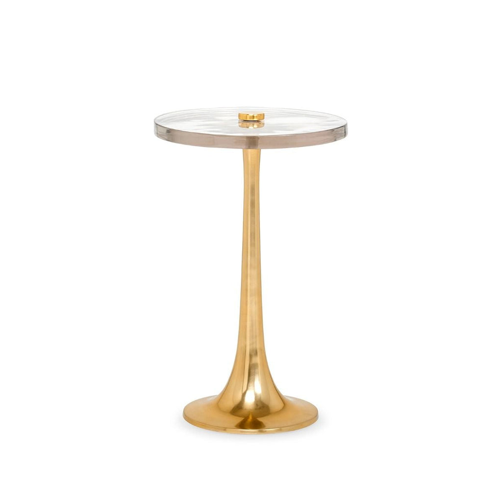 Antonia Side Table, Brass