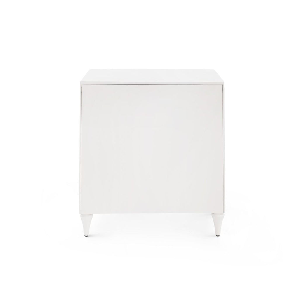 Fairfax 3-Drawer Side Table, White
