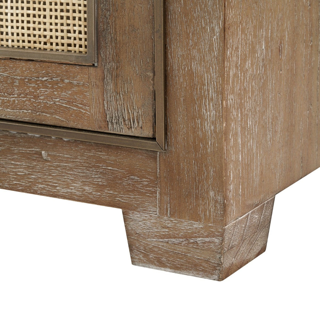 Kelsea 4-Door Cabinet, Driftwood