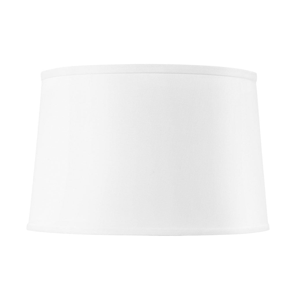 Shade 17-inch with Gold, White Linen