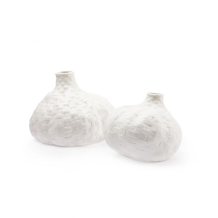 Tamarindo Vase, White
