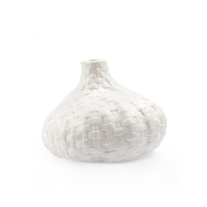 Tamarindo Vase, White